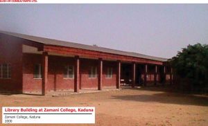 Library Building at Zamani College, Kaduna